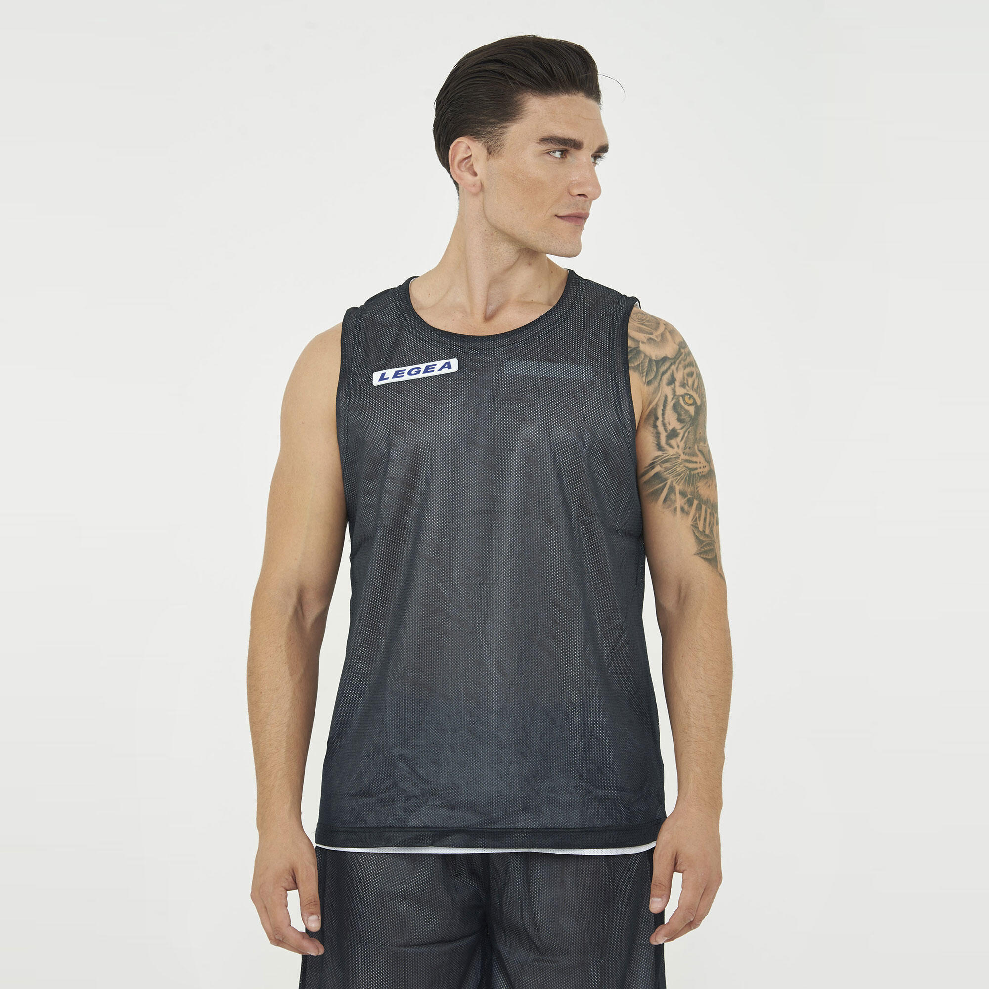 Heren Voetbal Trainingsset KIT DOUBLE Zwart-Wit 2/7