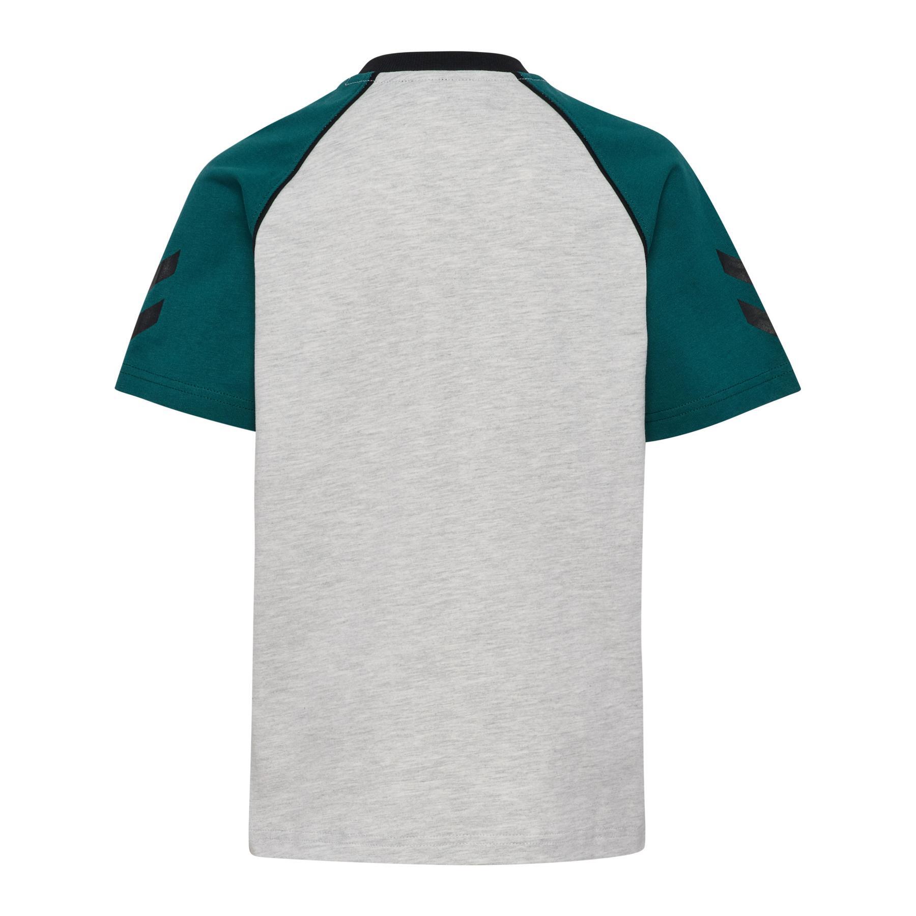 Camiseta de gola V para criança Hummel Regular 3/4