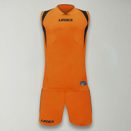 Trainingsset Fußball Herren Detroit Orange-Schwarz 2/4