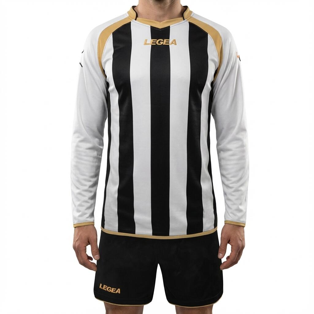 Men's Running Training Jacket KIT RIAD ML White-Black