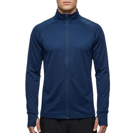 Damen Laufjacke ACT-JACKET ROOEL Polyester Dunkelgrau Melange