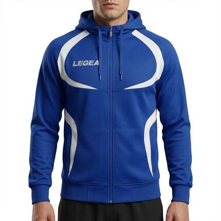 Veste d'échauffement Homme Tunisie bleu-blanc