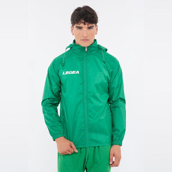 Homme Course Vêtement Imperméable Caractéristiques Clés Vert