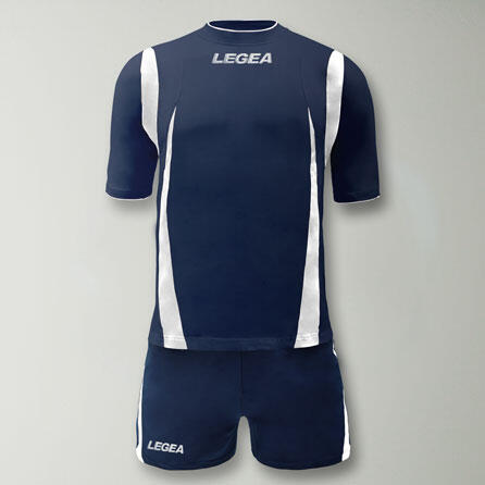 Trainingsfußballset Herren blau-weiß 2/4