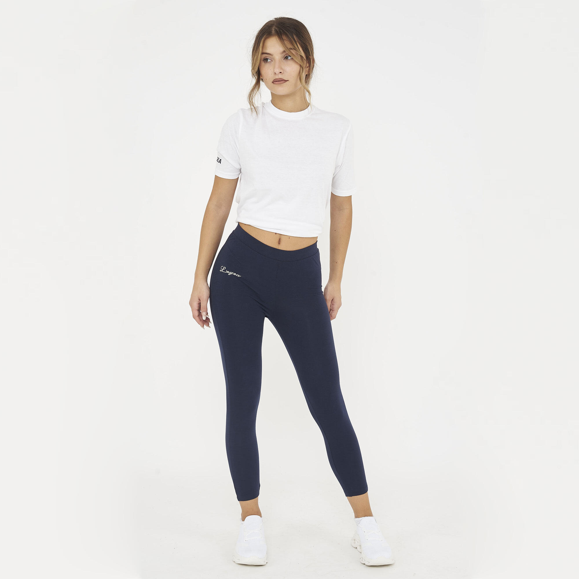 Dames Capri Training Katoen Elastisch Extra Comfort Blauw 2/5
