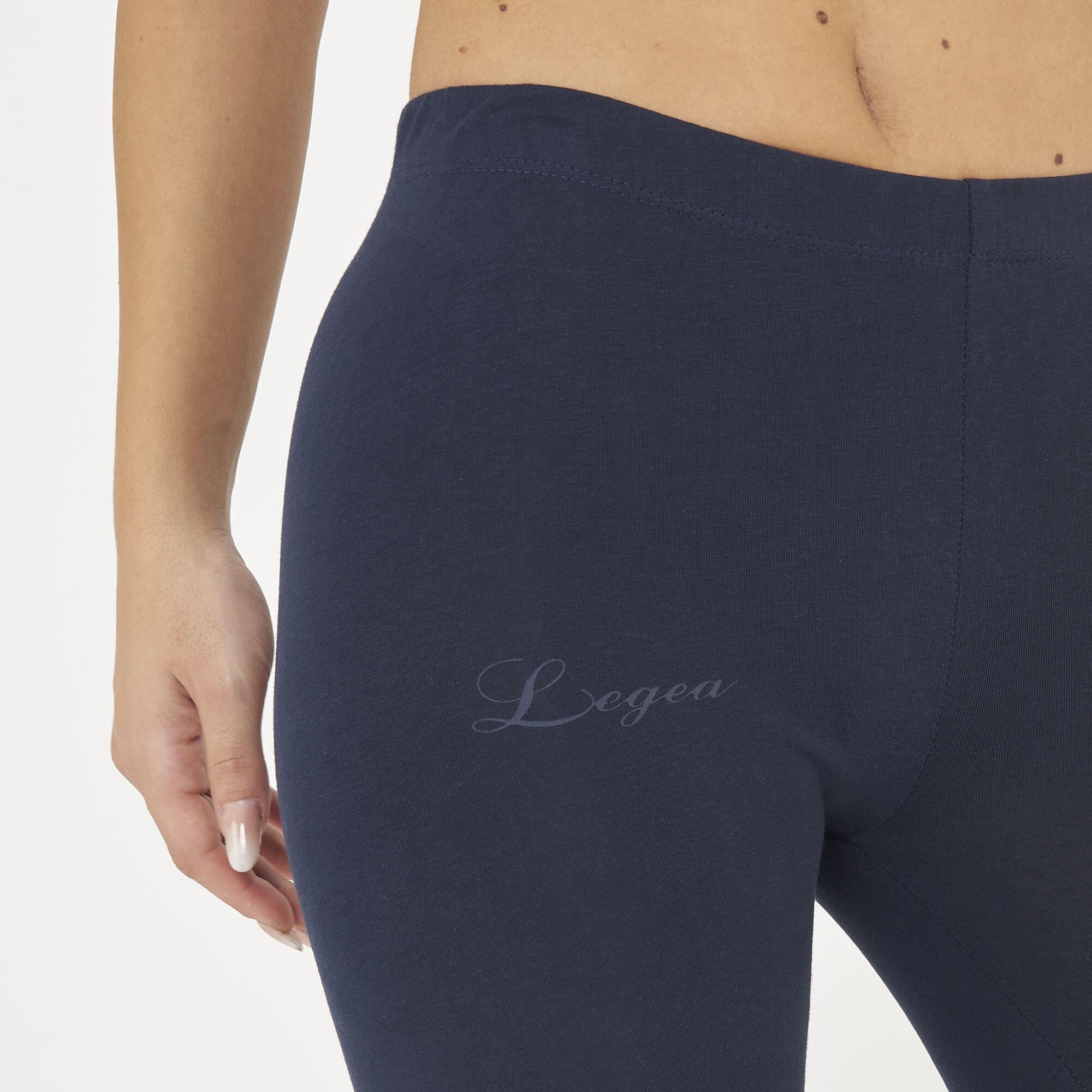 Femme Yoga Leggings Taille Haute Bleu Modèle MAVERY 5/5