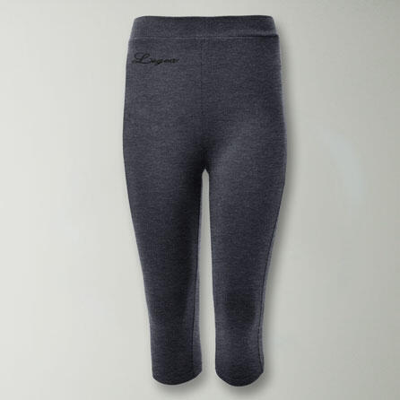 Damen Lauf 3/4 Hose Barika Dunkelgrau Melange 2/4