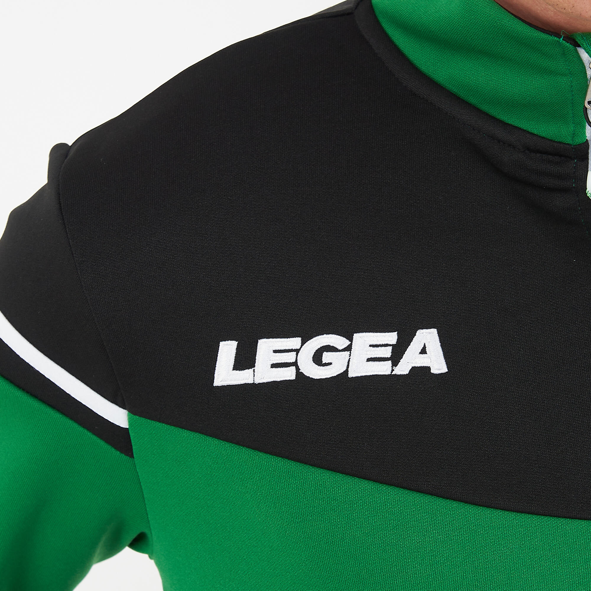 Homme Trekking Veste Légère 100% Polyester Vert-Noir 5/7