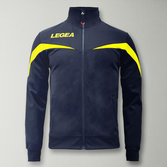 Hardloopjack Salvador blauw-geel