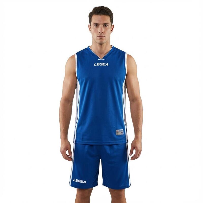 Băieți Fotbal Kit Chicago Trening 100% Poliester Azzurro-Alb