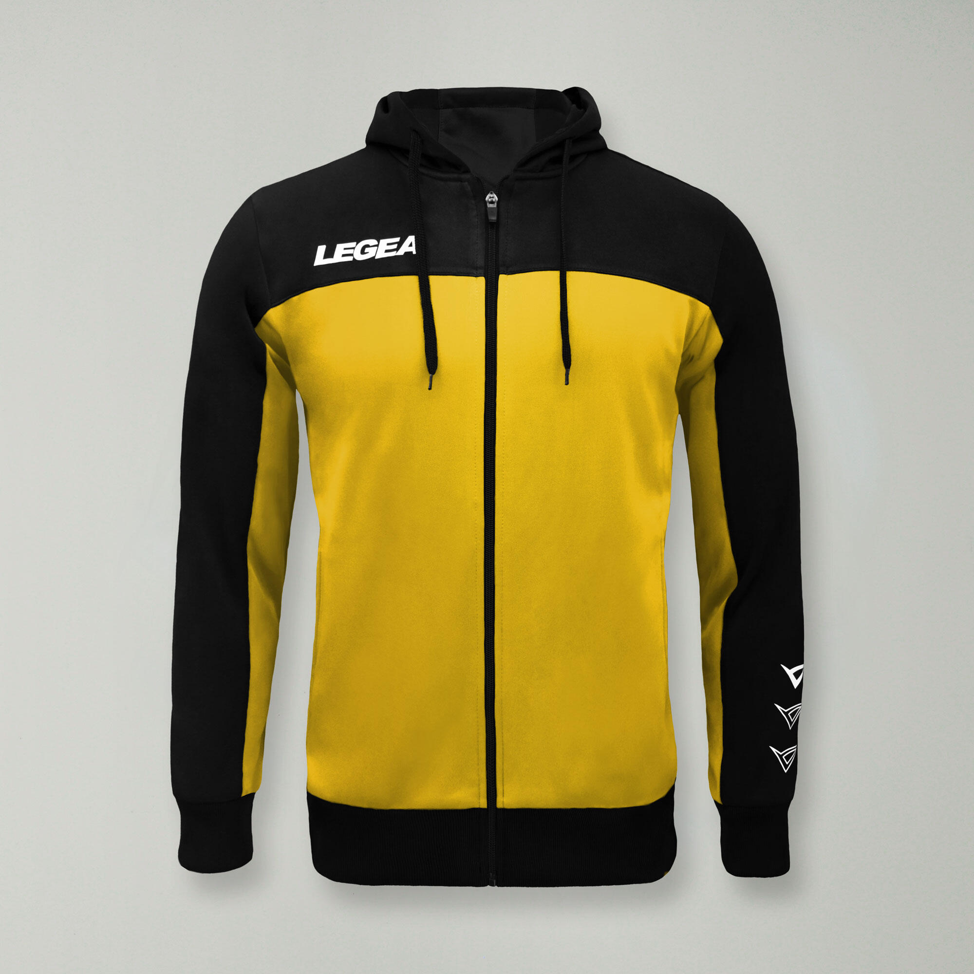 Femei Running Giacca Flex Traspirant Ergonomic Negru-Galben