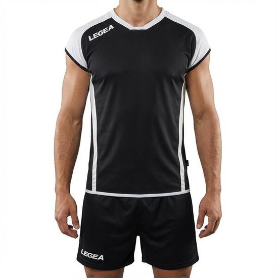 Kit calcio training PECHINO blu-bianco