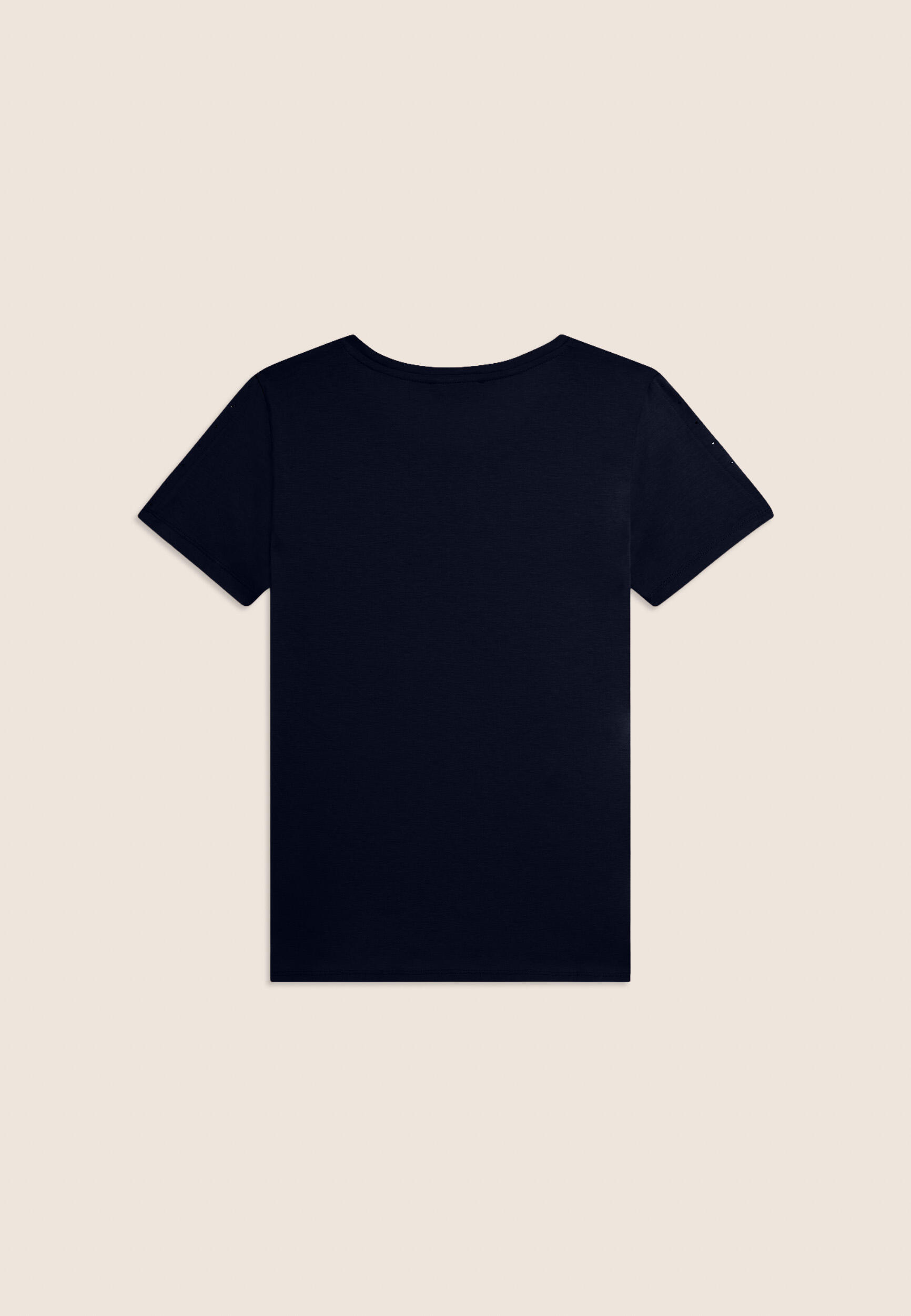 T-shirt à manches courtes avec détails découpés et paillettes 2/3