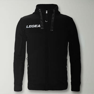 Jongens hardloop sweatjacke sarajevo full zip zwart