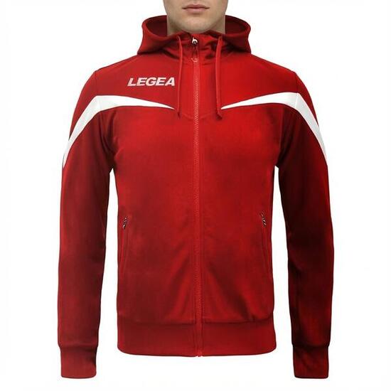 Kurtka rozgrzewkowa Damska Bieganie Turchia Czerwony-Biały