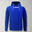 Junior Running Felpa Spalato cu Cappuccio Azzurro