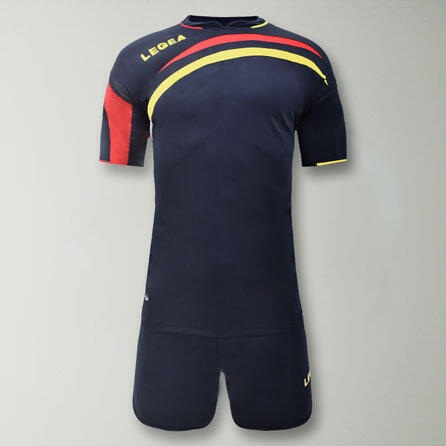 Heren Voetbal Trainingsset Blauw-Geel Model LUBIANA MC 2/2