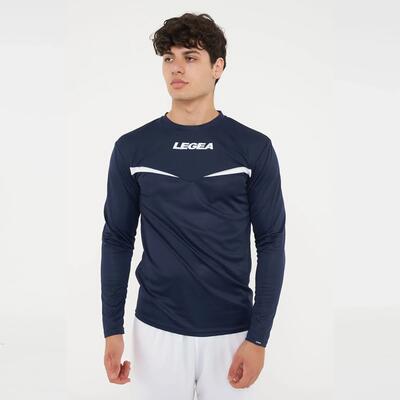 Heren hardlopen langarm t-shirt sleutelkenmerken model