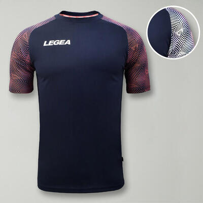 Heren hardlopen t-shirt ademend 100% polyester zwart-zwart