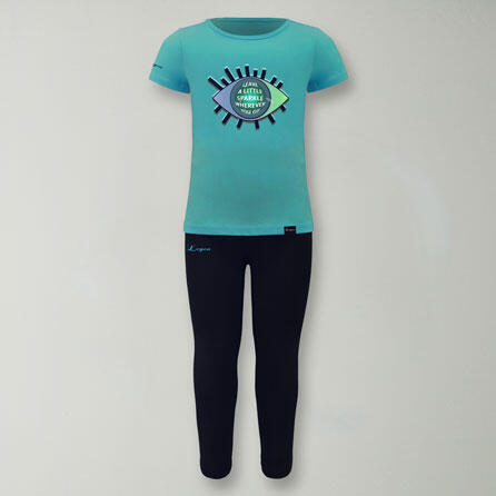 Ensemble fille avec manches courtes et leggings Vetra 2/2