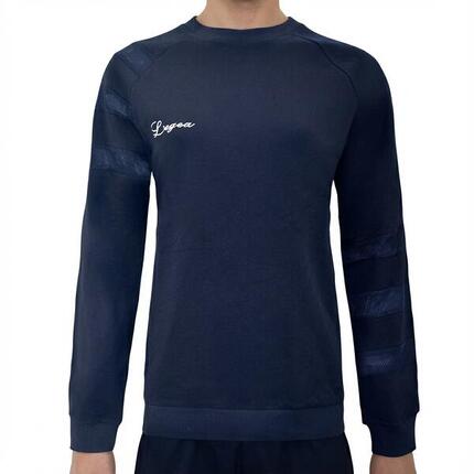 Sweat à capuche d'entraînement ASAI en coton bleu