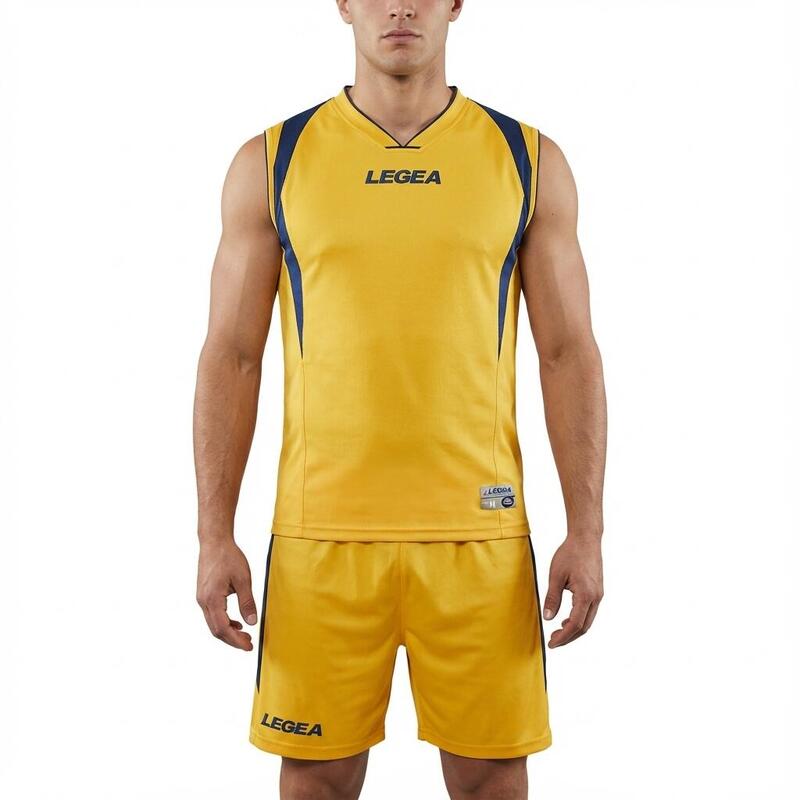 Kit Fotbal Detroit - Antrenamente și Meciuri, Galben-Albastru