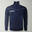 Junior training jacket running breathable polyester blue-white