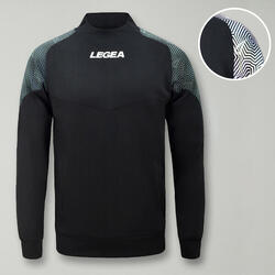 Femme Course Veste Légère avec Capuche Bleu-Bleu