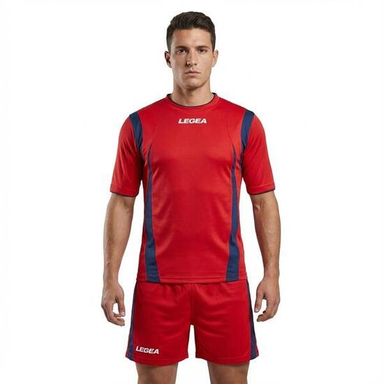 Kit de football d'entraînement homme rouge-bleu