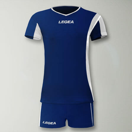 kit calcio da allenamento azzurro-bianco 2/2