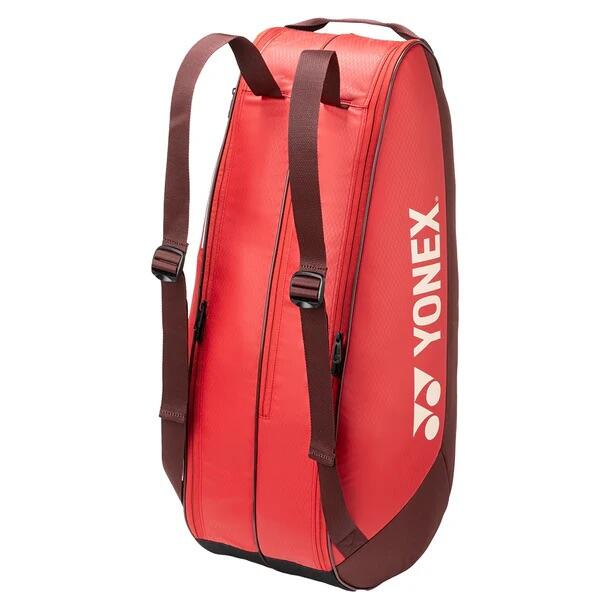 Borsa per racchette Team 6 giocatori Ruby Red 4/4
