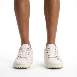 Chaussures Francy de futsal sur synthétique blanc-rose