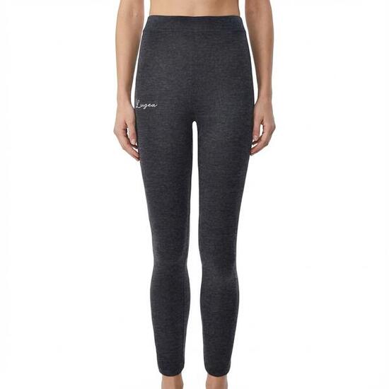 Femme Yoga Capri Dalia Élastique Gris Mélangé Foncé