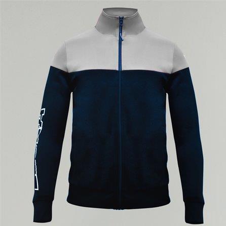 Chaqueta Ontario Senior para Running y Actividades al Aire Libre Azul-Blanco 2/7