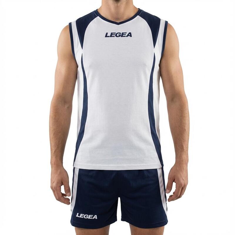 Bărbați Fotbal Kit Sicilia T-shirt și pantaloncini alb-albastru