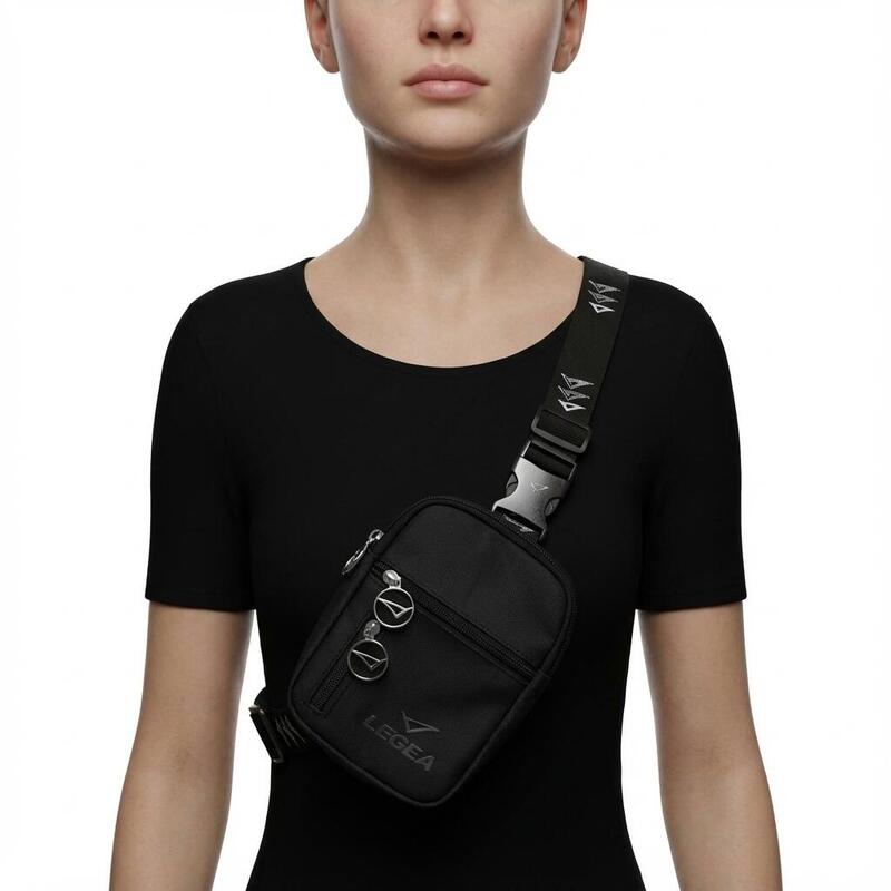 Femei Outdoor Tracolla Rezistentă cu Zip Ceyda Neagră