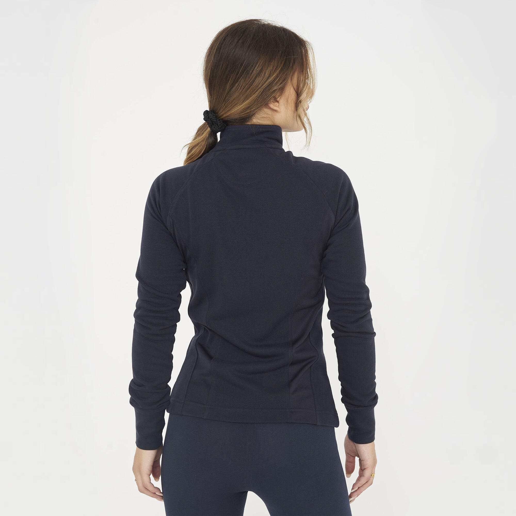 Femme Training Sweat à Capuche et Zip Dafne Bleu 3/6