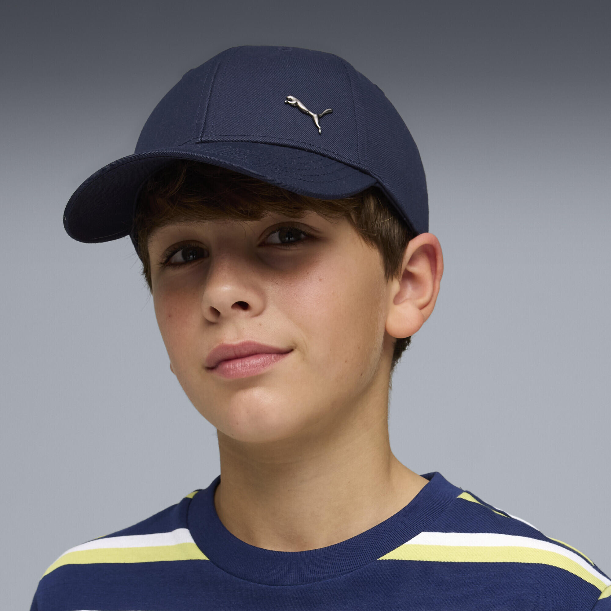 Casquette de baseball à logo PUMA Cat en métal Essentials Enfant et Adolescent 2/4
