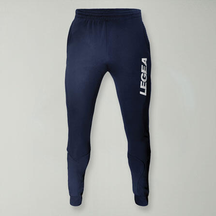 Homme Running Pantalon TEXAS Bleu-Blanc 2/4