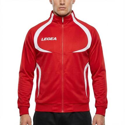 Damska Kurtka Biegowa Oddychająca Czerwona-Biała Singapore