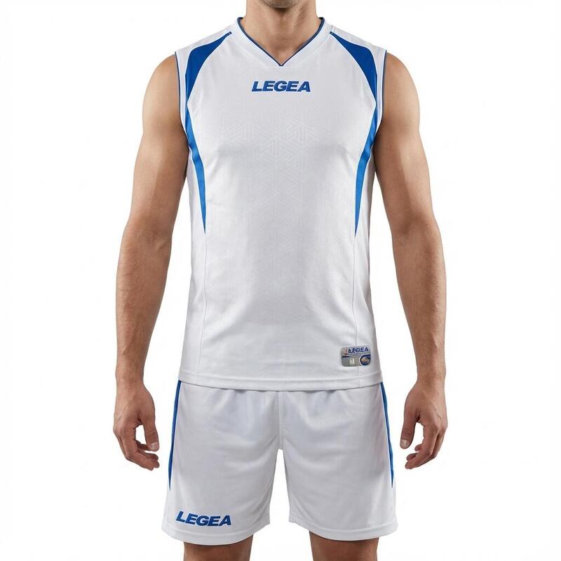 Băieți Fotbal Kit antrenament și meci alb-albastru Detroit