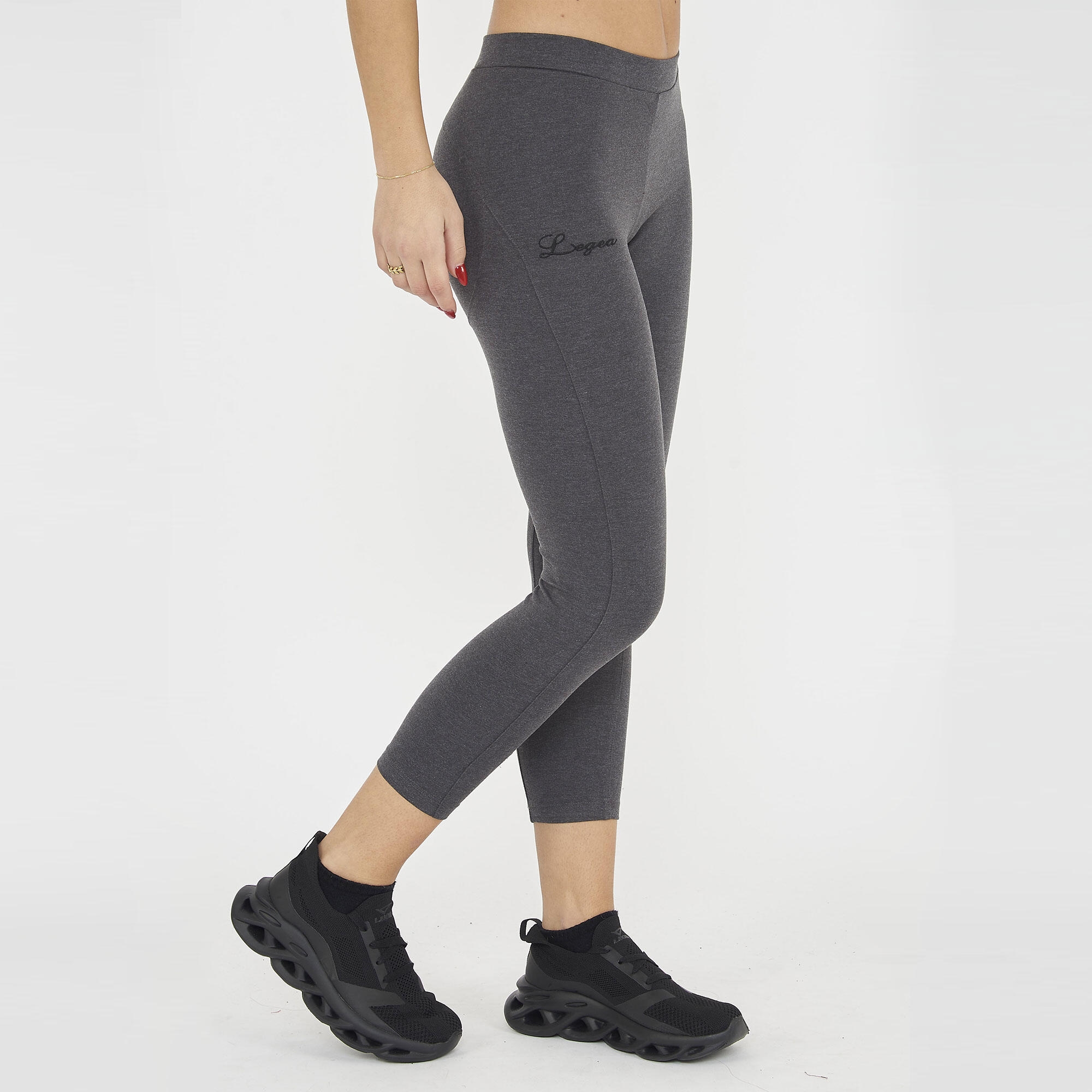 Femme Running Capri Coton Stretch Caractéristiques Clés Dely 3/4