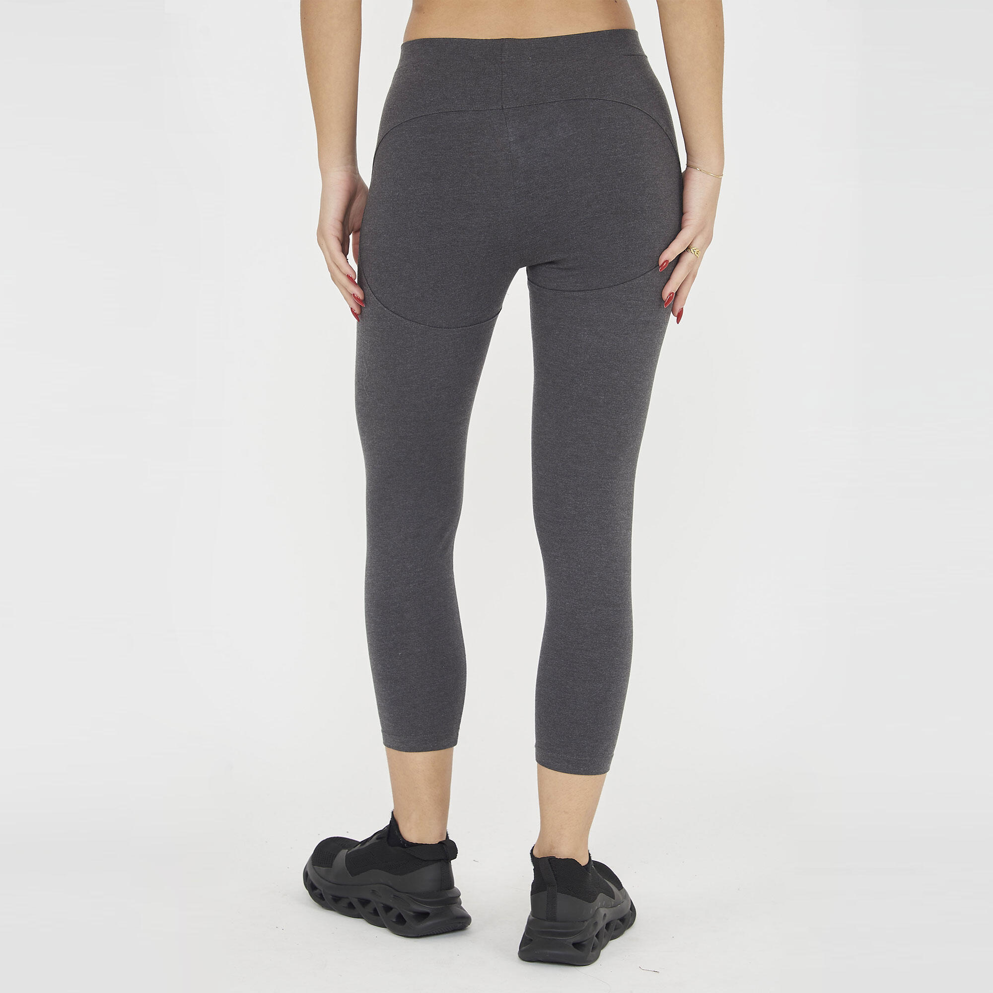 Damskie Running Capri Bawełna Stretch Kluczowe Cechy Dely