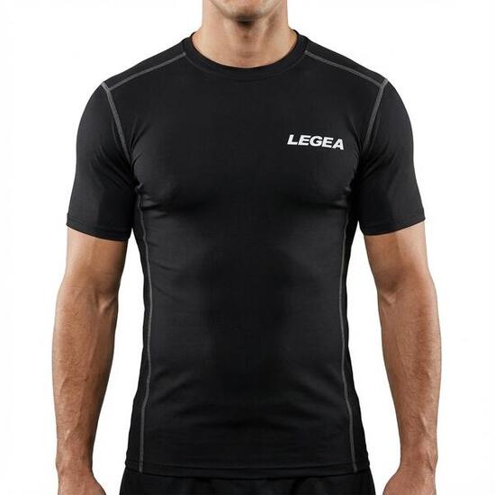 Homme Course T-shirt à Manches Longues Body 2 Noir