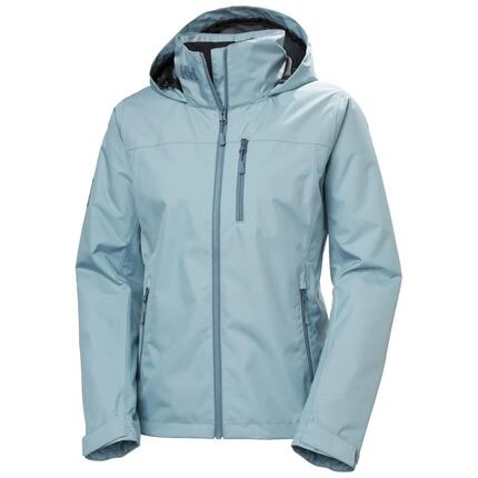 Wasserdichte Zwischenjacke mit Kapuze, Damen Helly Hansen Crew 2.0