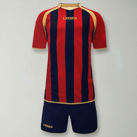 Herren Fußball Kit Dubai MC rot-blau 2/2
