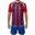 Kit fotbal Dubai MC antrenament si meci rosu-albastru
