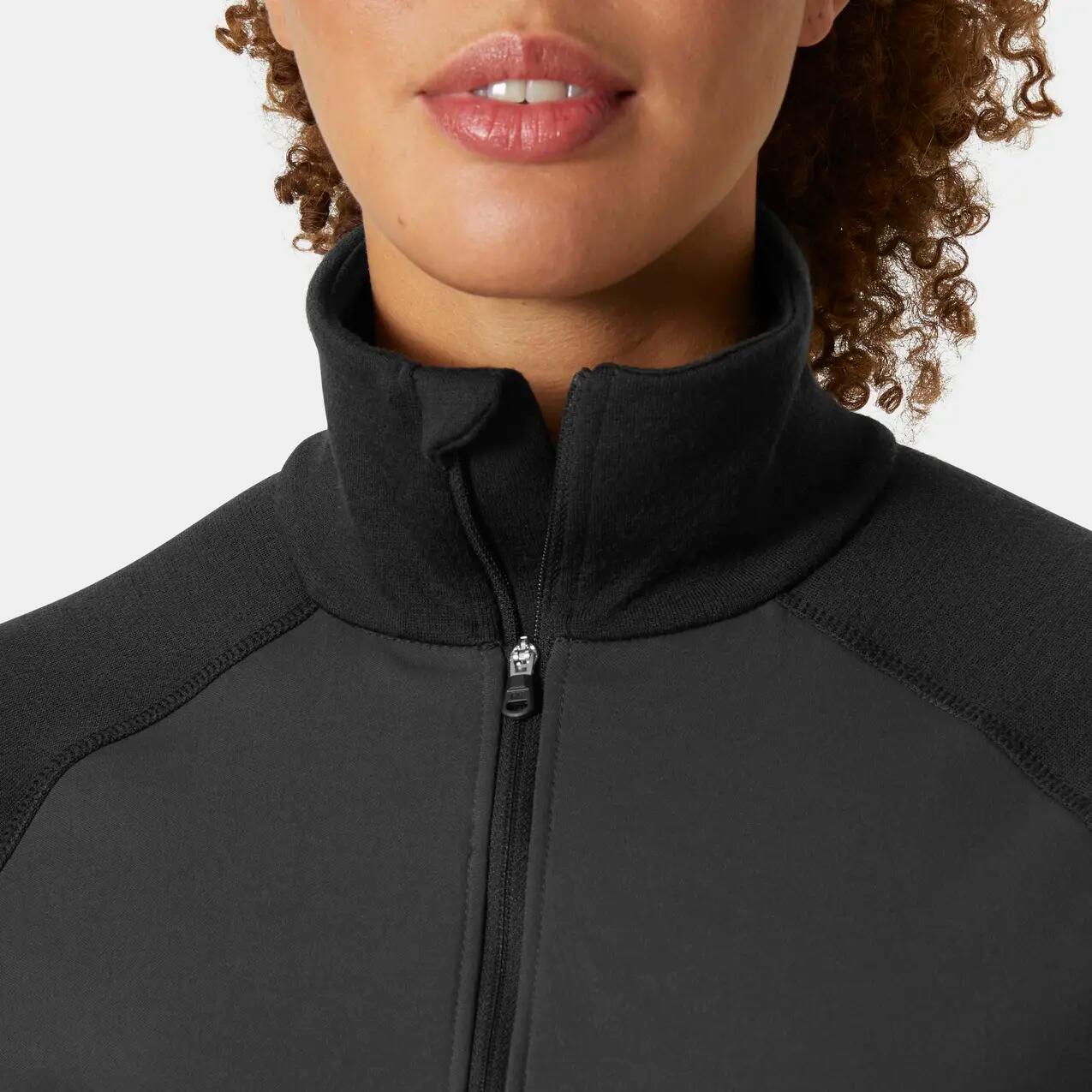 Sweatshirt 1/2 zip femme Helly Hansen Lifa Merino 5/6