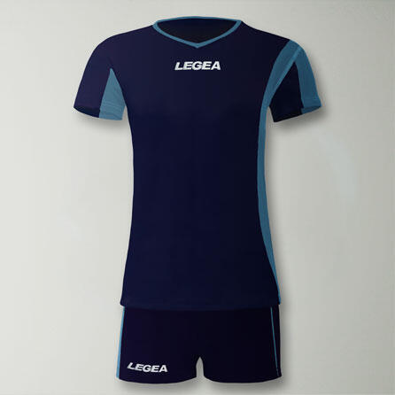 kit calcio da allenamento blu-celeste 2/2