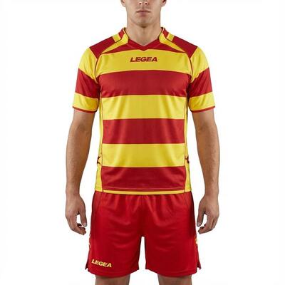 Ademend voetbal trainingsset rood-geel